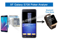 Koreanischer Schürhaken-Analysator des Samsung Galaxy-S708 mit doppelter Kamera-Bluetooth-Uhr